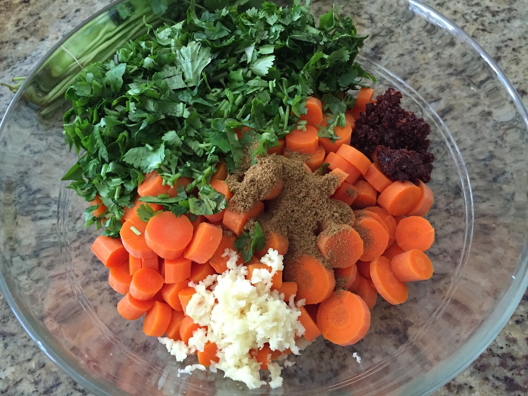 Moroccan Carrot Ingredients